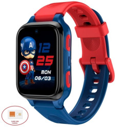 LAGENIO Smartwatch pentru copii K9 , Premium 4G cu Functie Telefon & AI, Slim, Localizare GPS, Control Parental, Buton SOS, Albastru