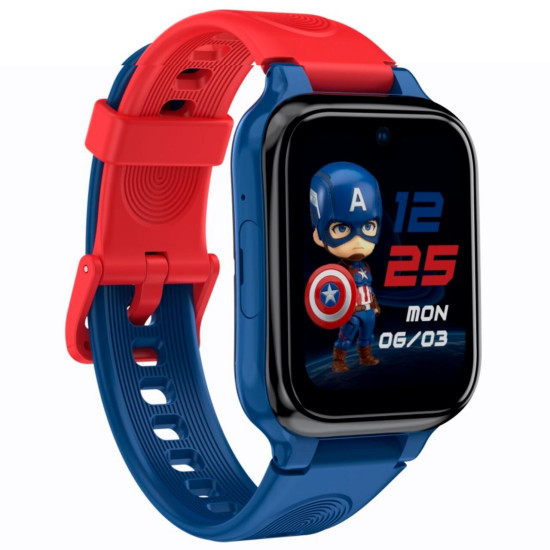 LAGENIO Smartwatch pentru copii K9 , Premium 4G cu Functie Telefon & AI, Slim, Localizare GPS, Control Parental, Buton SOS, Albastru