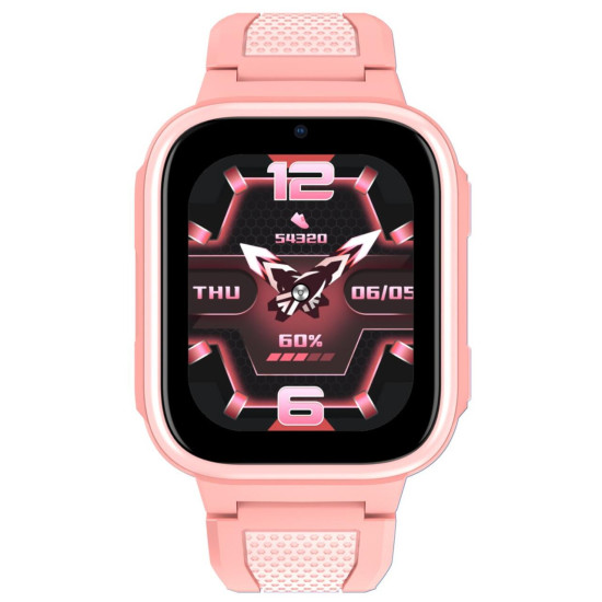 LAGENIO Smartwatch pentru copii cu Functie Telefon, K10 Conexiune 4G, Localizare GPS, IP68, Funcție SOS, Roz