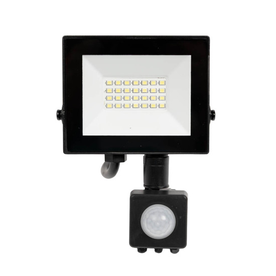 Proiector senzor slim LED SMD V4 20W 6500K IP65, Novelite