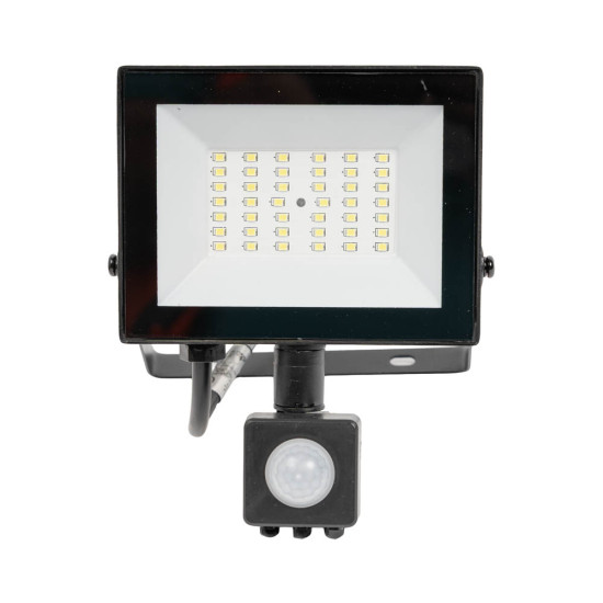 Proiector senzor slim LED SMD V4 30W 6500K IP65 Novelite