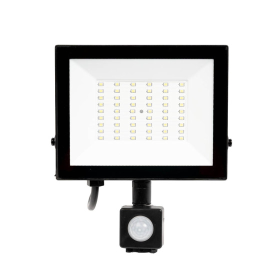 Proiector senzor slim LED SMD V4 50W 6500K IP65 Novelite