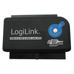 ADAPTOR USB LOGILINK, USB 3.0 (T) la IDE (M) ori S-ATA (M), adaptor USB la unitati 2.5"/3.5", functie OTB, negru, "AU0028A" (timbru verde 0.08 lei) ADAPTOR USB LOGILINK, USB 3.0 (T) la IDE (M) ori S-ATA (M), adaptor USB la unitati 2.5"/3.5", functie OTB, negru, "AU0028A" (timbru verde 0.08 lei)