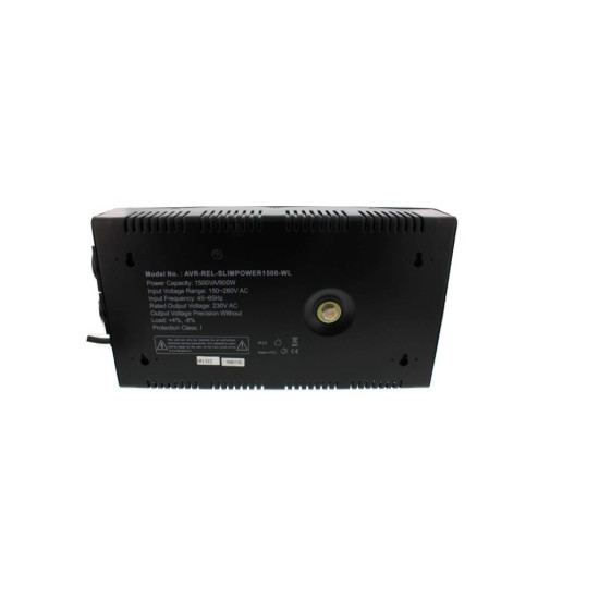 Stabilizator automat de tensiune cu releu 1500VA/900W, orizontal, Well
