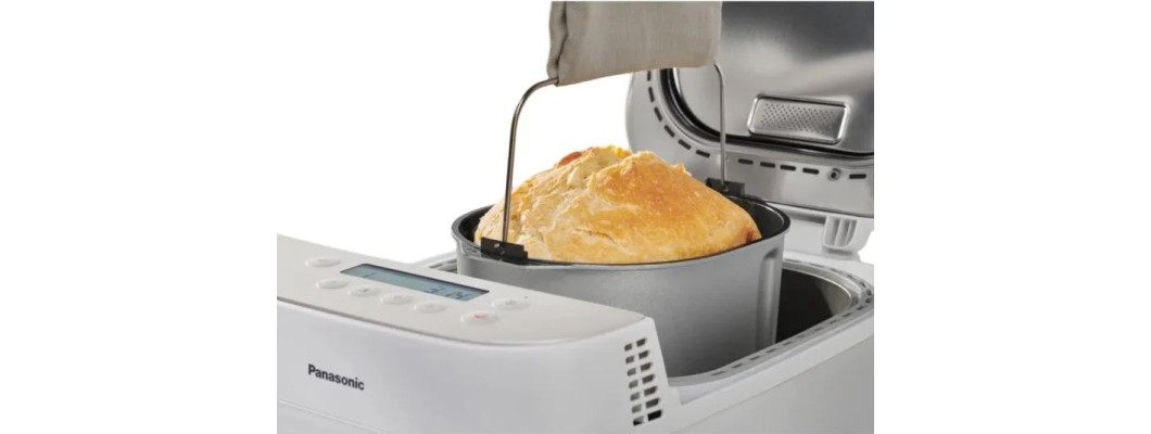 Experiența delicioasă a pâinii de casă cu mașina de făcut pâine Panasonic SD-ZP2000WXE Croustina