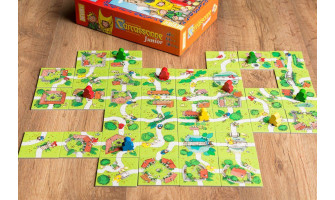 Carcassonne Junior, un boardgame ideal pentru copiii aventurieri şi exploratori