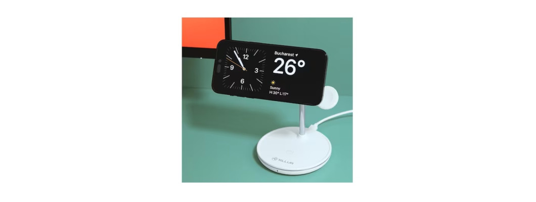 Încărcătorul Wireless pentru iPhone, Apple Watch și AirPod Tellur 3-in-1: Eleganță și Eficiență
