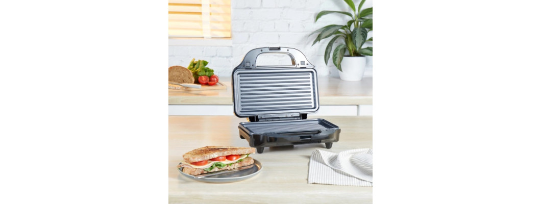 Aparatul de făcut sandwich-uri XL Snak maker, ajutor de nădejde în bucătărie.  Un aparat, 3 preparate!