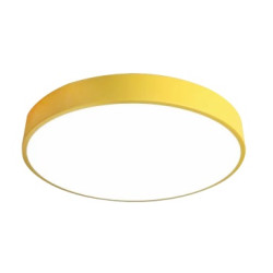 Plafoniera LED Erste Macaron Galben 52W CCT3000-6000K