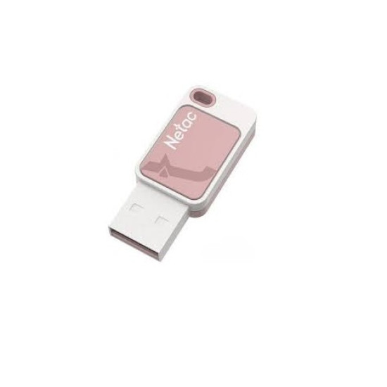 Memorie USB Netac, UA31, 64GB, USB 2.0, roz NT03UA31N-064G-20PK