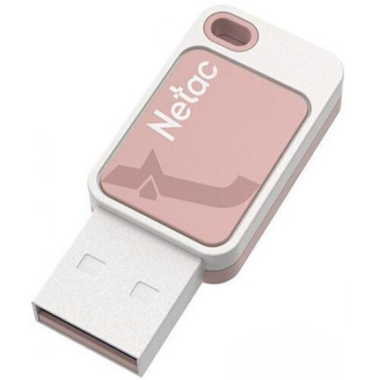 Memorie USB Netac, UA31, 64GB, USB 2.0, roz NT03UA31N-064G-20PK