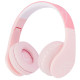 PowerLocus Casti pentru copii, Wireless, P1 Pink