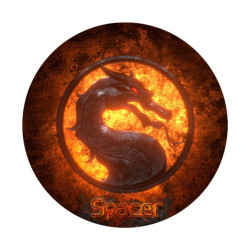 Covor pentru scaun gaming SPACER - SPFP-DRAGON-120