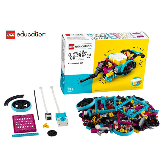 45681 LEGO® Education SPIKE™ Prime Expansion Set, eligibil cu PNRAS/PNRR