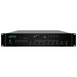 Amplificator 60W cu mixer DSPPA MP260U, 6 zone, USB/SD/Tuner, intrari 2Mic si 3Line, 100V