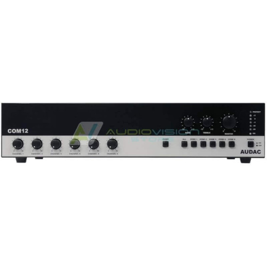 Amplificator 120W AUDAC COM12MK2 - 100V – versiunea Mk2