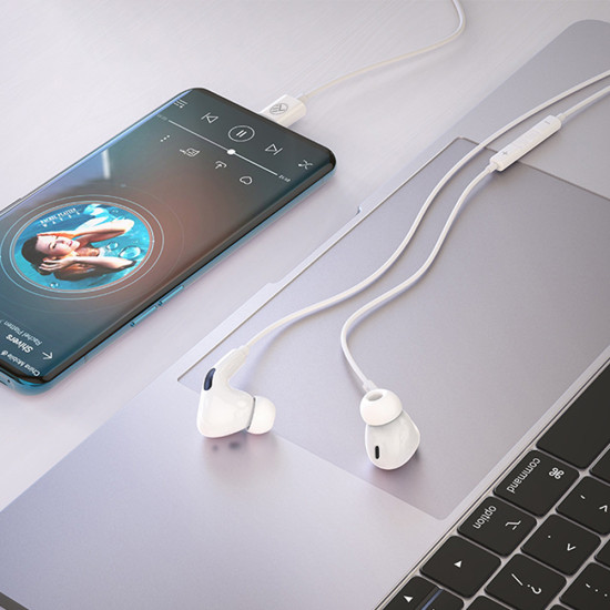 Casti in-ear Tellur Attune, Type-C, alb