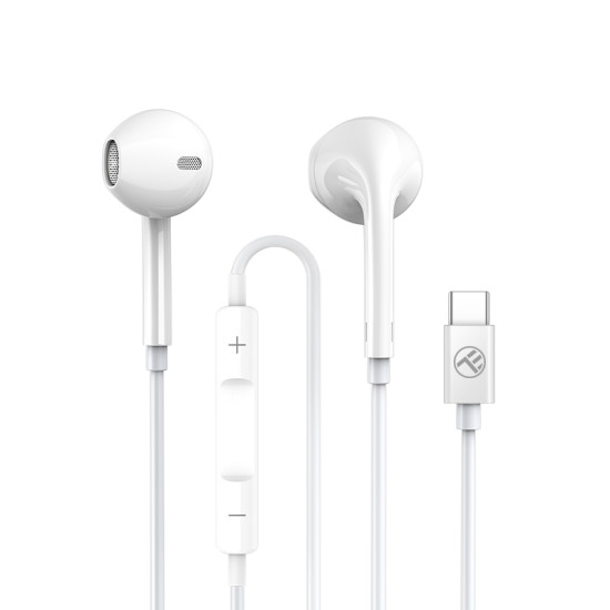 Casti in-ear Tellur Basic Urbs, Type-C, alb