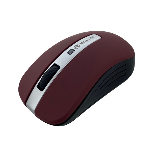Mouse fara fir, LED, Rosu inchis