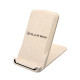 Incarcator wireless birou Tellur ECO, certificat Qi, 15W, pliabil, crem