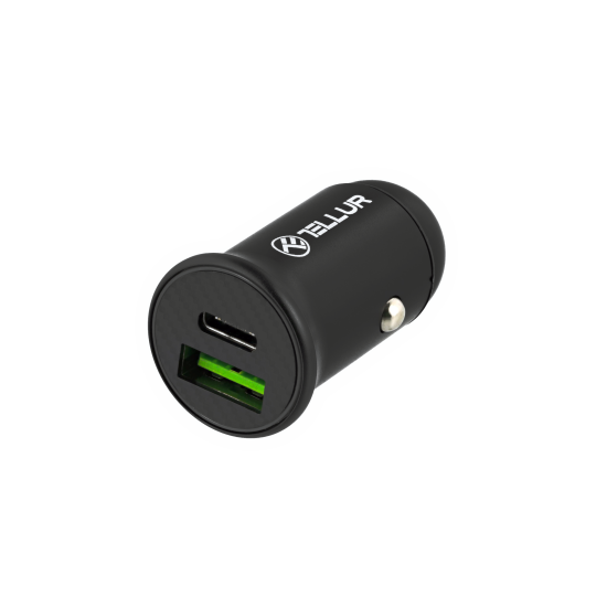 Incarcator auto PD, QC, 60W max, FCC7