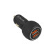 Incarcator auto Tellur FCC8 6A 36W (QC 3..0 + QC 3..0).