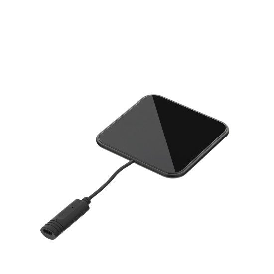 Incarcator ultra-subtire wireless birou WCP03 Tellur, certificat Qi, 10W, negru