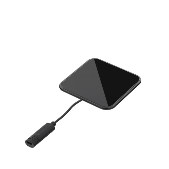 Incarcator ultra-subtire wireless birou WCP03 Tellur, certificat Qi, 10W, negru
