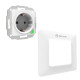 Priza WiFi pentru perete, 3000W, 16A, alb
