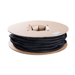 Organizator pentru cabluri, cu infasurare automata Multibrackets MB-8786, 19 mm x 50 m, negru, =SE VINDE DOAR LA ROLA=