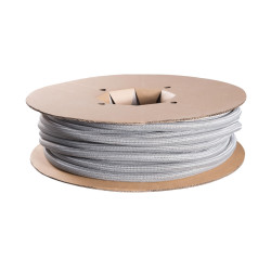 Organizator pentru cabluri, cu infasurare automata Multibrackets MB-8793, 19 mm x 50 m, gri, =SE VINDE DOAR LA ROLA=