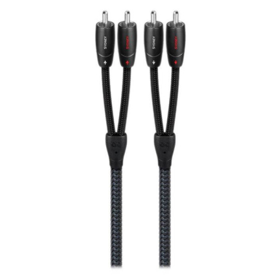 Cablu audio 2RCA - 2RCA AudioQuest Sydney 1.0m (pure PSC+ copper)