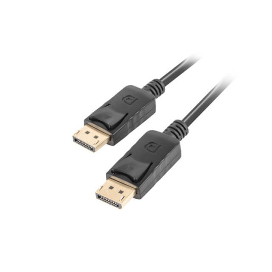 Cablu DisplayPort 1.2, 4K, T/T 5 m, CA-DPDP-10CC-0050-BK, Lanberg