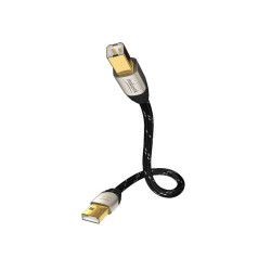 Cablu USB A > B, Inakustik,26AWG, SF-FTP, Excellence, 1m, 00670001