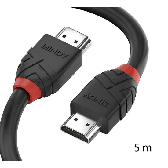 Cablu HDMI 8K@60HZ, 5m, black line, Lindy 36774