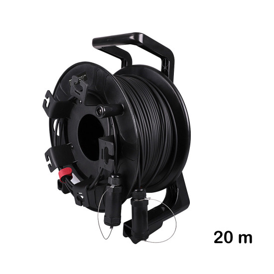 Cablu HDMI 8K60 hibrid cu fibră optică ranforsată, 20 m, Lindy 38529