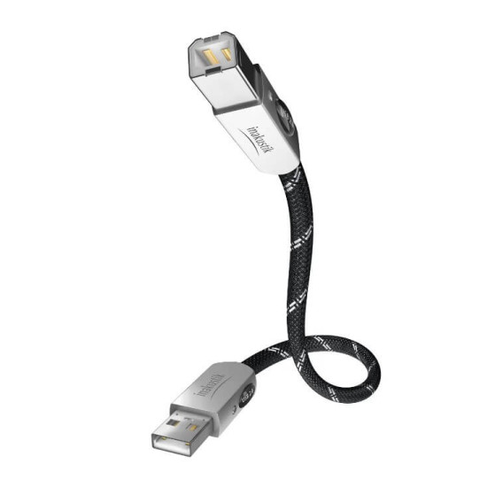 Cablu premium High Speed USB2.0 A-B, Inakustik Referenz, 0.75m, 007170075