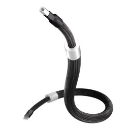 Cablu multimedia premium High-end USB2.0 A-B, Inakustik Referenz USB-2405 AIR, 1m, conectori ajustabili, 007187610
