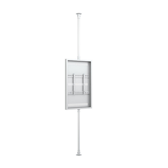 Carcasa LCD de Interior cu montaj de la podea la tavan Multibrackets MB-3113, 55", max.50 kg, alb