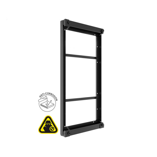 Carcasa de Exterior de perete Multibrackets MB-7845, pentru LG IP55, 55", max.75 kg, portret/peisaj, antifurt, negru