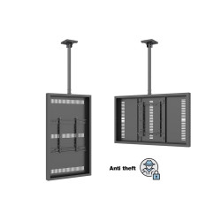 Carcasa LCD de Interior cu montare pe tavan Multibrackets MB-3311, 55", max.80 kg, negru