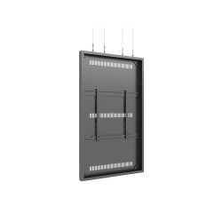 Carcasa LCD de Interior pe fir Multibrackets MB-3731, 75", max.55 kg, negru