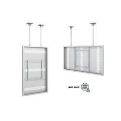 Carcasa LCD de Interior cu montare pe tavan Multibrackets MB-3335, 65", max.80 kg, alb