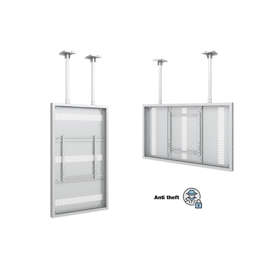 Carcasa LCD de Interior cu montare pe tavan Multibrackets MB-3861, 50", max.25 kg, alb