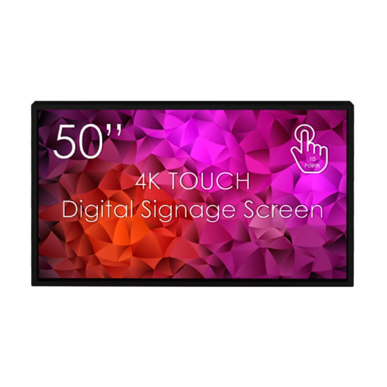 Display LED 50" cu touch 4K 24/7 Profesional SWEDX SDST50K8-02