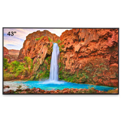 Display LCD 43" NEC MultiSync ME432, UHD, IPS with Direct LED backlights, 400 cd/m², 18/7, media player, Android 13