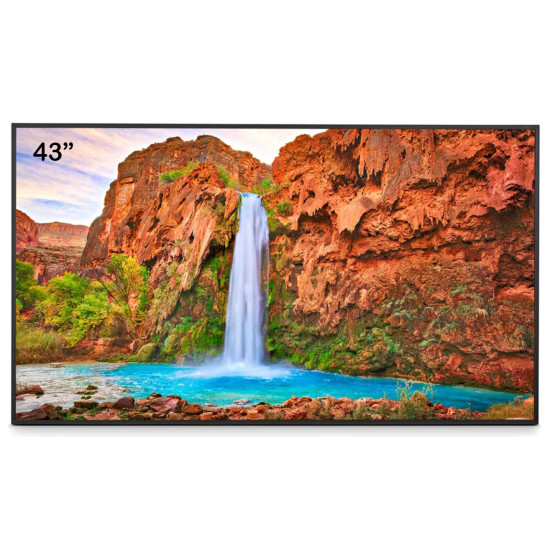 Display LCD 43" NEC MultiSync ME432, UHD, IPS with Direct LED backlights, 400 cd/m², 18/7, media player, Android 13