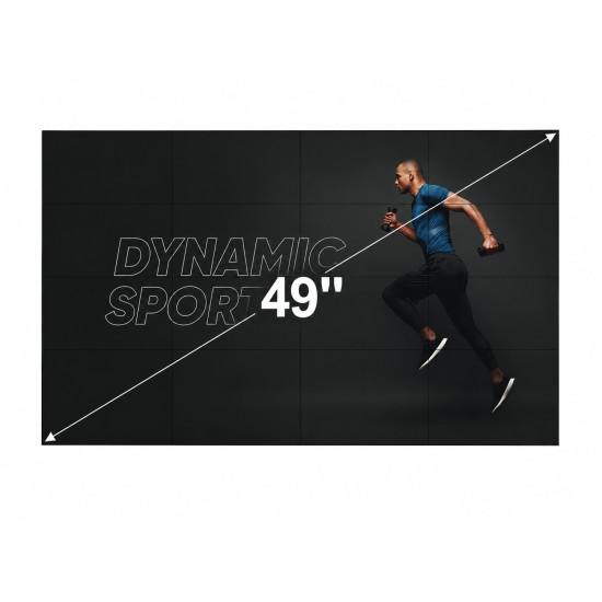 Display profesinal LG 49" 49VL5PJ-A, FHD Slim Bezel Video Wall, Bezel : 2.25 mm