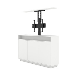 Dulap cu Lift TV Multibrackets MB-4684, diagonale pana 55", max.50kg, alb