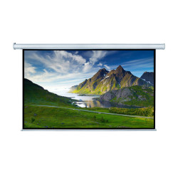 Ecran proiectie electric perete/tavan Blackmount, marime vizibila 260cm x 147cm, cu telecomanda, Format 16:9